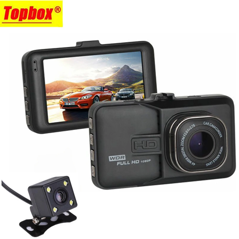 imágenes para 2016 Nueva Lente Dual Del Coche DVR Dashcam Cam 1080 P Full HD Registrator Grabadora de Vídeo Con Cámara de Vista Trasera de Copia de seguridad G-Sensor WDR imágenes para 2016 Nueva Lente Dual Del Coche DVR Dashcam Cam 1080 P Full HD Registrator Grabadora de Vídeo Con Cámara de Vista Trasera de Copia de seguridad G-Sensor WDR