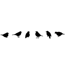 DIY Летающие птицы художественные наклейки на стену виниловые Съемные наклейки Фреска домашний декор для детской комнаты обои для детской комнаты