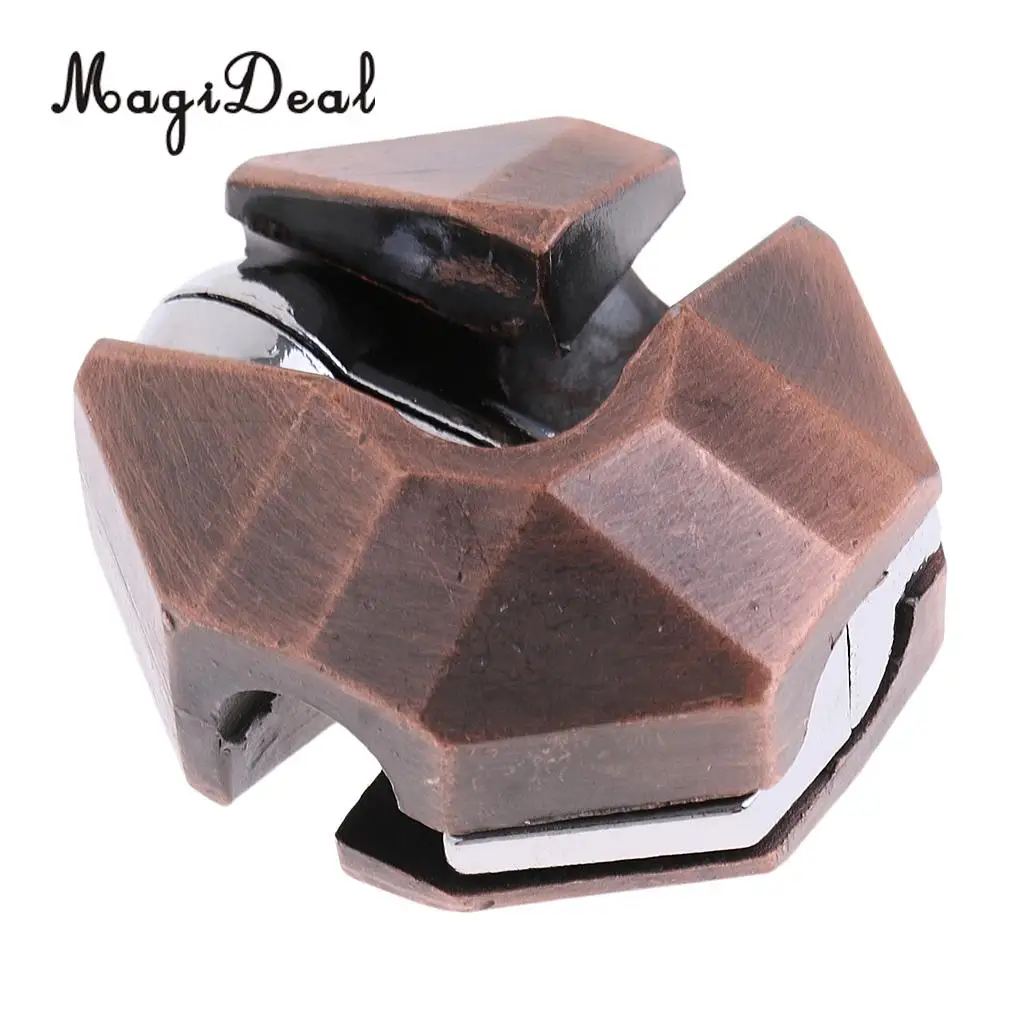 MagiDeal Alloy Shell Lock Puzzle Classic Metal Brain Teaser IQ EQ Test Intellgence Toy Gift for Adults Children Kids