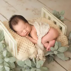 Новорожденный реквизит для фотосъемки дерево Съемная кровать ребенок фотографии аксессуары для фона flocati новорожденный студия реквизит