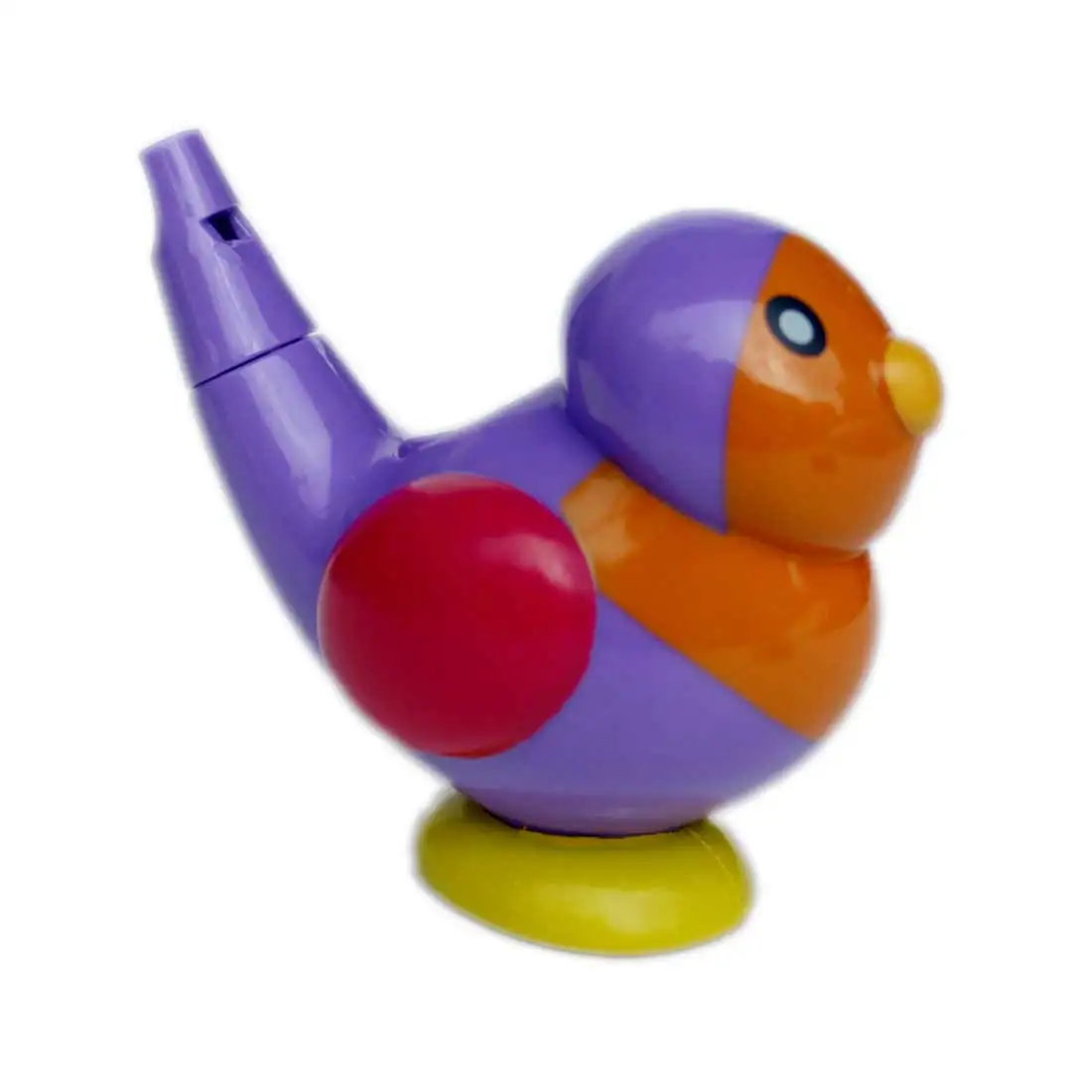 Фиолетовый Инструментальный Ванна игрушка для обучения ToysBird игрушка-свисток в форме милых птичек, Детские игрушки для купания - Цвет: Фиолетовый