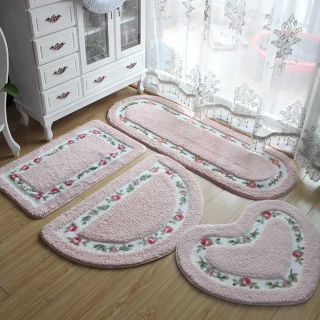 40 60cm All Shapes 5 Colors Non Slip Bath Mats Bathroom Mat Rug 40 60cm All Shapes 5 Colors Non Slip Bath Mats Bathroom Mat Rug Carpets