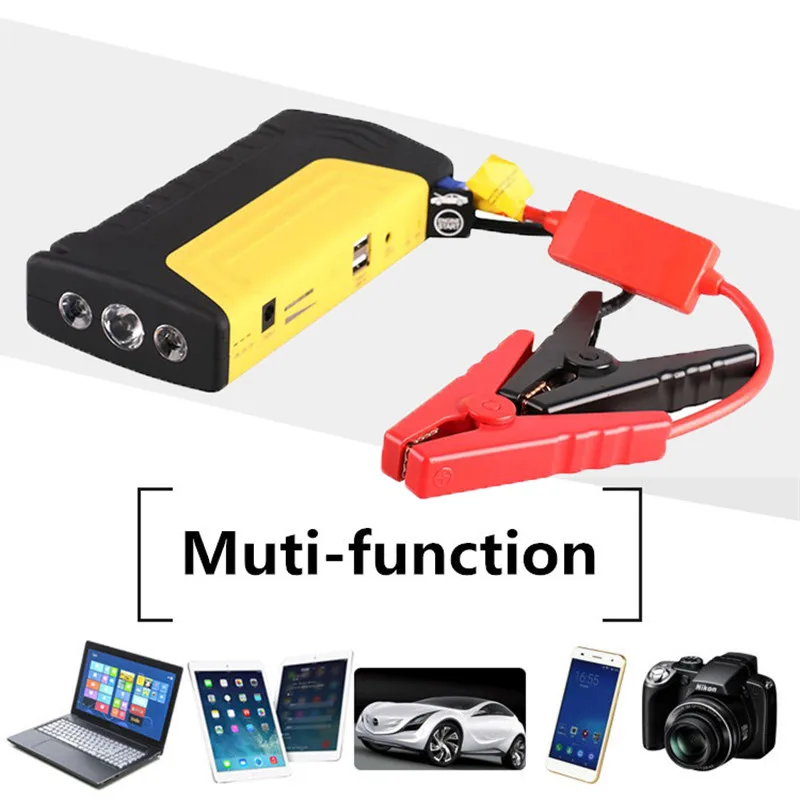 Emergency Car Jump Starter 600A 12V Portable Car Charger For Car Battery Booster Mobile Starting Device Power Bank Auto Starter