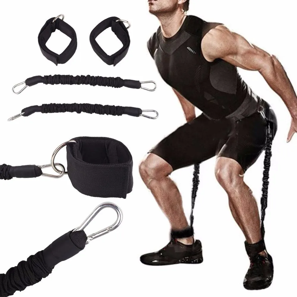 1 pc Resistance Bands Leg Trainer Strength Training Expander Stretching