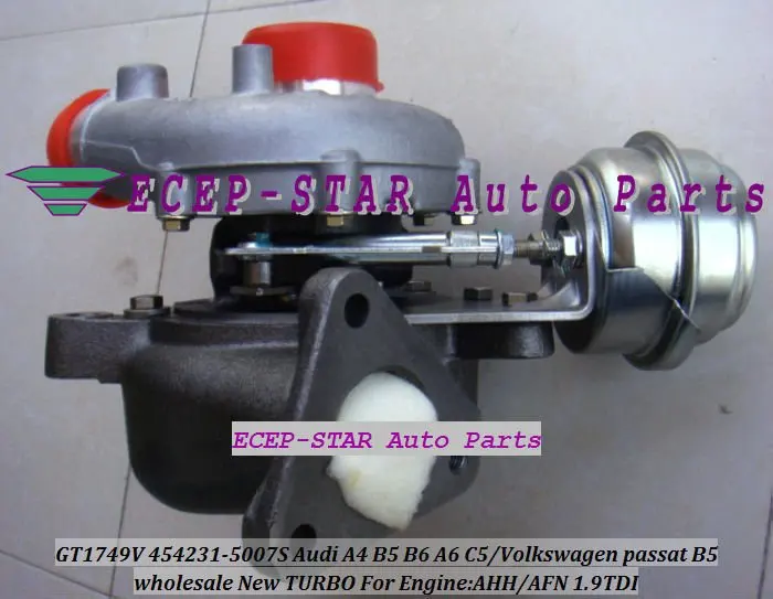 GT1749V 454231-5007 S 454231 028145702 H AR0110 турбо для audi A4 B5 B6 A6 C5 для Volkswagen VW Passat B5 97-Анн АФН 1.9L 1.9TDI