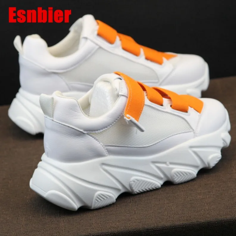 

Women Shoes 2019 New Chunky Sneakers For Women Vulcanize Shoes Casual Fashion Dad Shoes Platform Sneakers Basket Femme Footwear