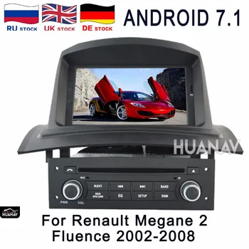 

Car DVD Player GPS Navigation For Renault Megane 2 Fluence 2002-2008 SatNav 2 DIN Radio multimedia record pure Android 7.1 8.0