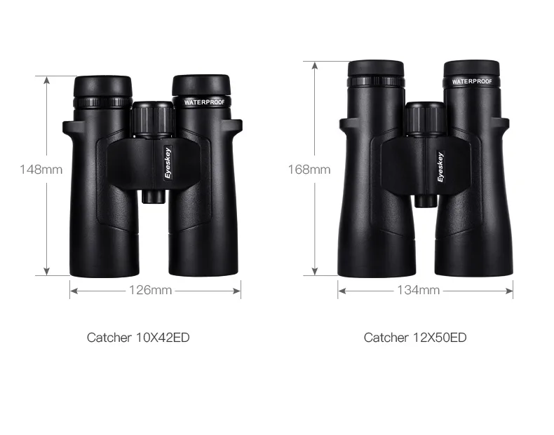 IPX8 водонепроницаемый бинокль 12x50 ED Стекло супер-многослойное покрытие фазовое покрытие Bak4 Высокая мощность телескоп для охоты на открытом воздухе