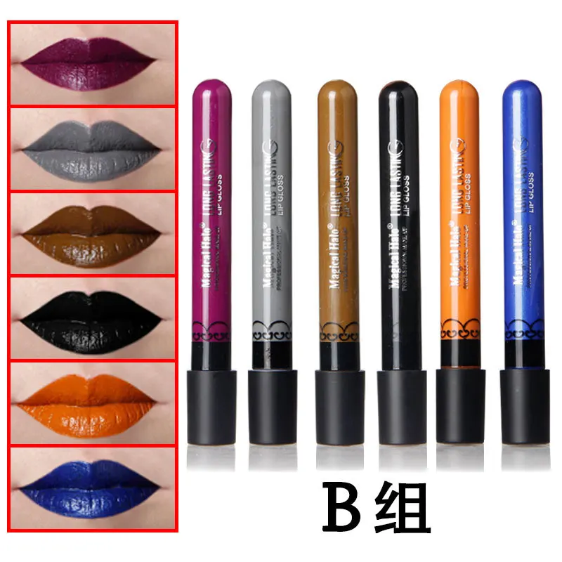 2016 Nouveau Sexy Mat étanche Brillant à Lèvres Longue Durée