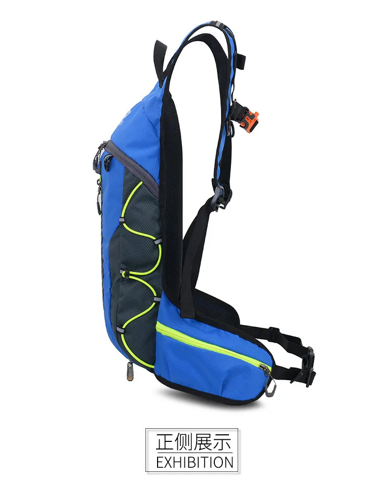 Водонепроницаемая велосипедная сумка, рюкзак для велоспорта, дышащий, 10л, Ультралегкая велосипедная сумка для воды, рюкзак для альпинизма, бега, велоспорта, гидратация