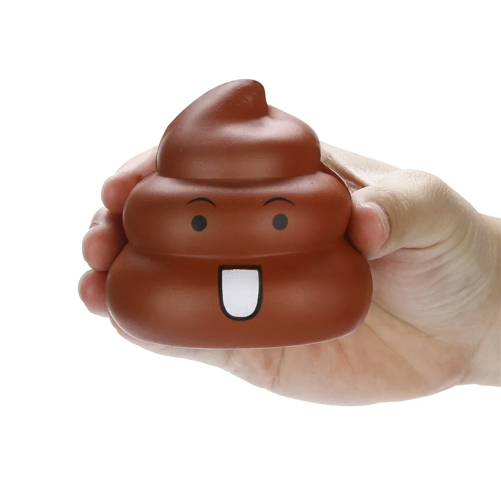Кавайный мягкий изысканный Забавный Crazy Poo Ароматизированная подвеска медленный рост снятие стресса Коллекция игрушек лечение подарки 6,4