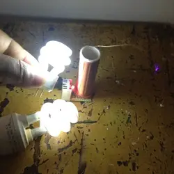 Tesla Coil Arc электронные энтузиасты самодельный DIY обучающий эксперимент, воздушное освещение, В мини 12 в блок питания