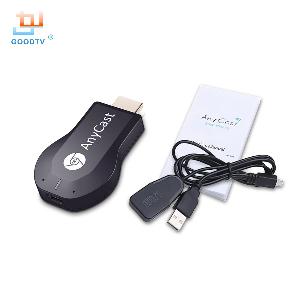 Адаптер HDMI USB 1080P для проекторов ТВ компьютеров дисплей Anycast 2 4G IOS Android
