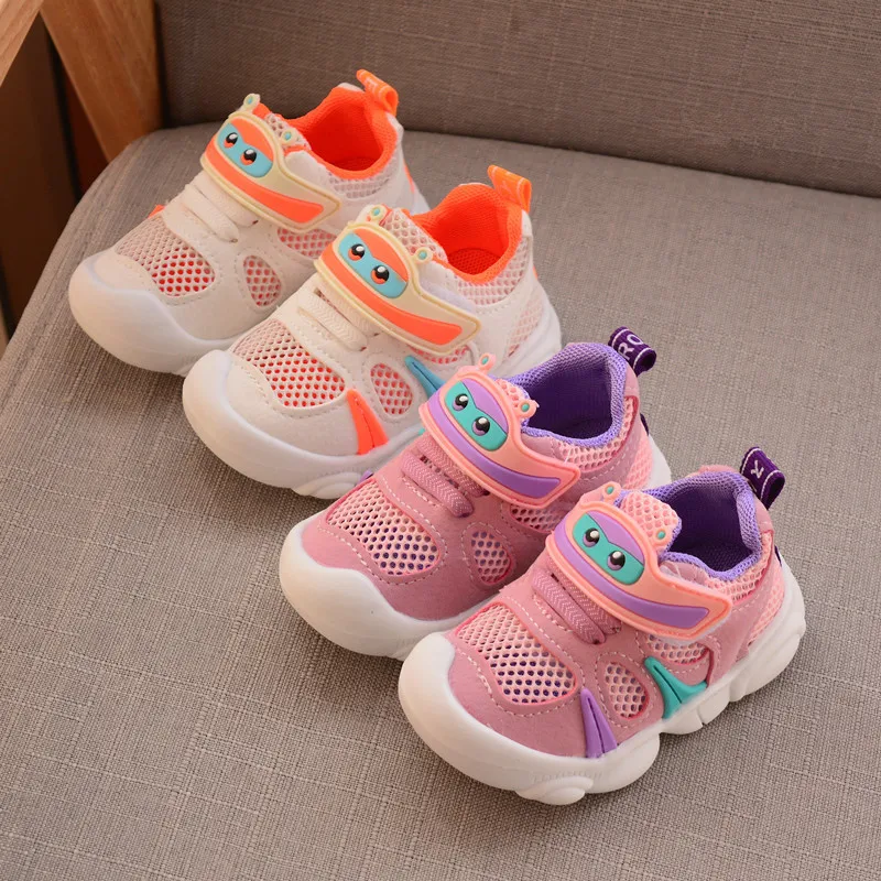 

AFDSWG summer shoes kids Mesh hollow sneakers girls Pink shoes boys White children girl shoes ,shoes for children