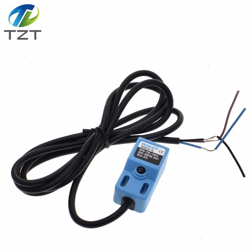 

TZT SN04-N SN04-N2 SN04-P SN04-P2 DC NPN PNP NO NC 4MM DC 10-30V SN04 Inductive Proximity Sensor Detection Switch