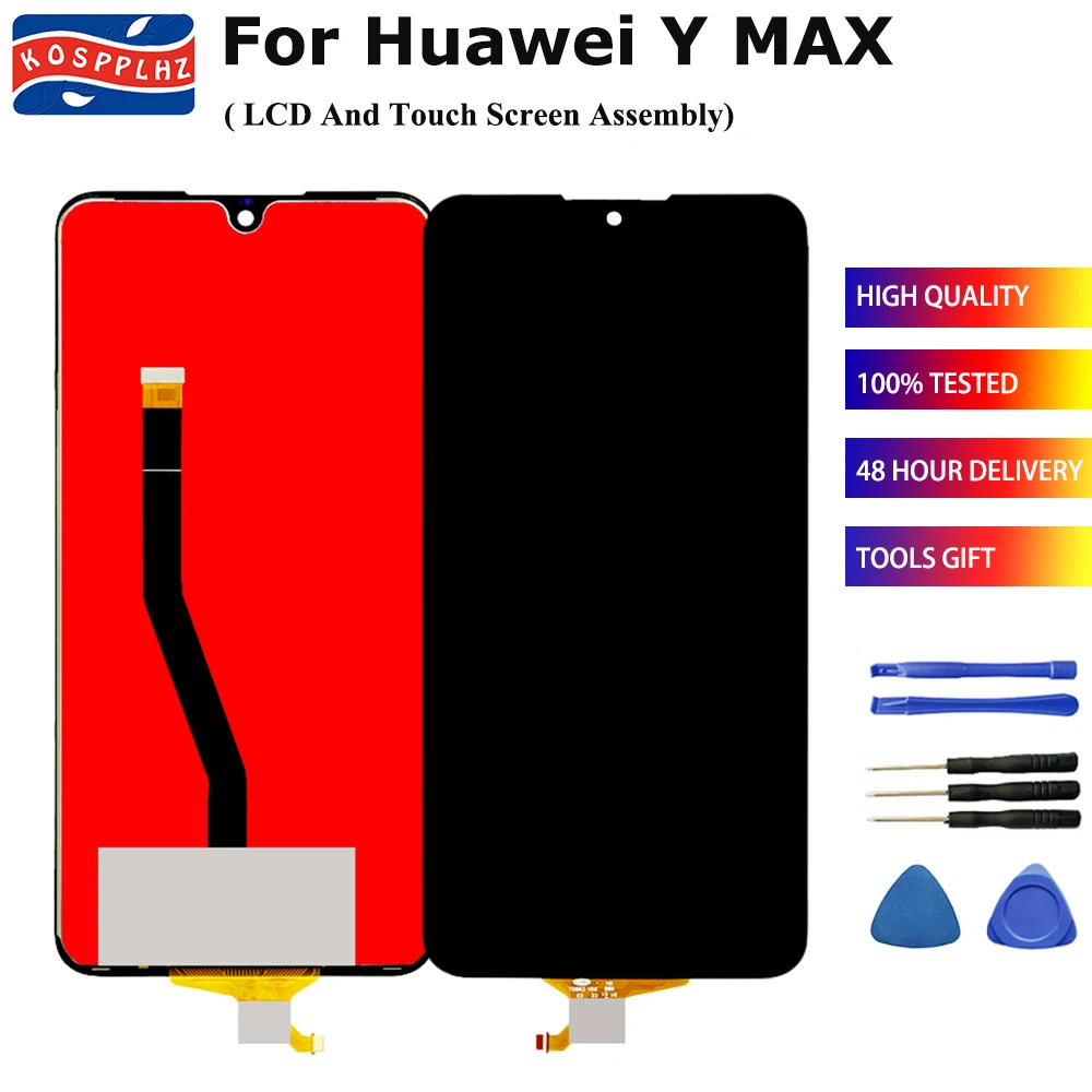 100% протестированный новый для Huawei Y MAX YMAX ЖК дисплей кодирующий преобразователь