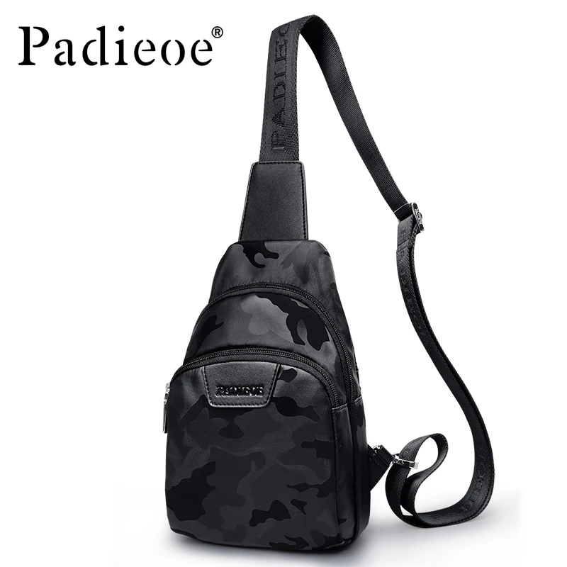 

Padieoe Multipurpose Men's Chest Bag New Fashion Shoulder Sling Bag for Male Casual Crossbody Bolsas Men Travel Bag For Phone