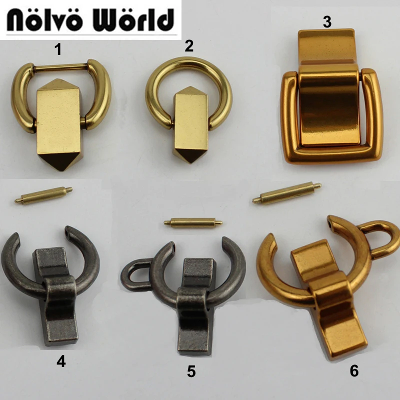 20Pcs/lot inside wide Nickel Belt Stopper End Stopper Rope stopper Bag Accessory supplier Hanger