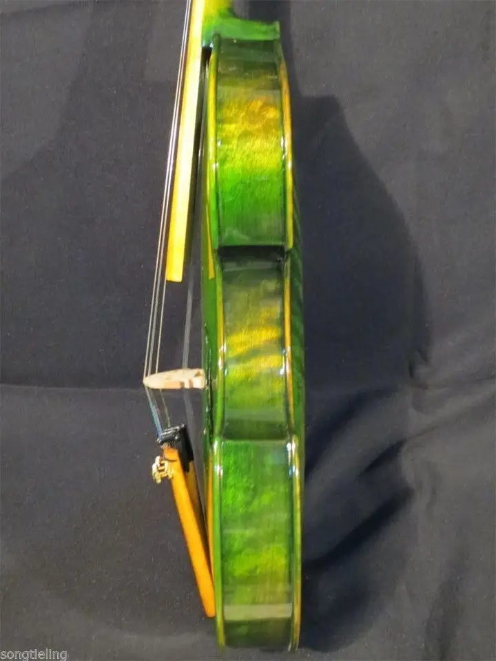 Барокко Стиль SONG Brand master Green 6*5 string 1" viola d'Amore#9429