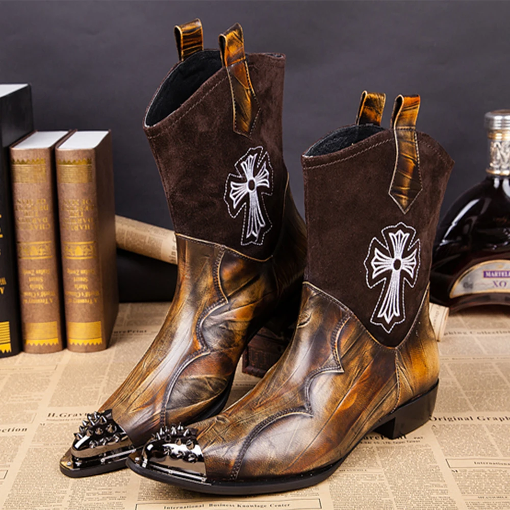 steel cap cowboy boots