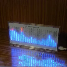 AS1424 professional music spectrum display LED level indicator DIY electronic production kit MIC microphone sense