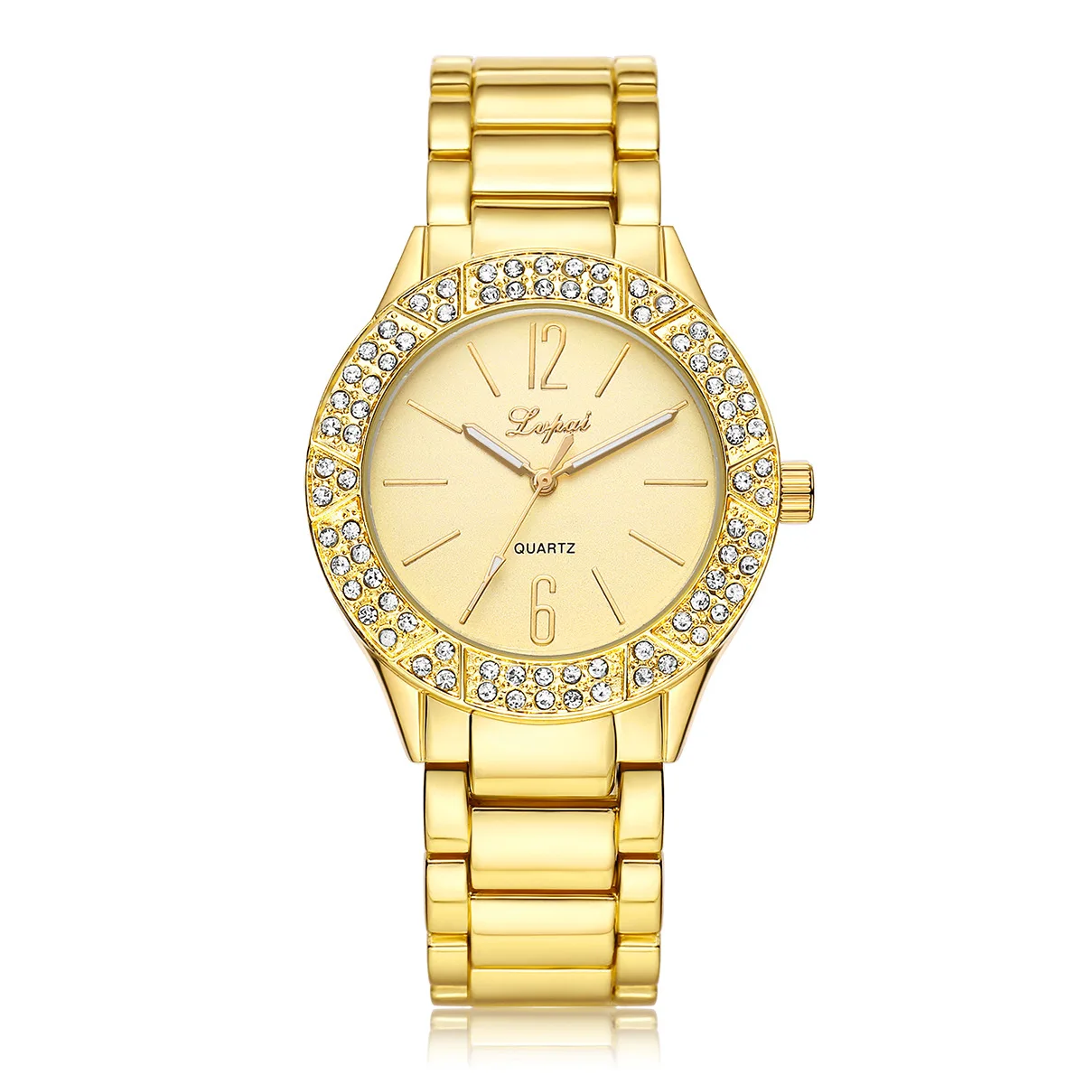 

Luxury Designer Women Dress Watch Rhinestone Ceramic Crystal Quartz Watches Women Wrist Watch Female