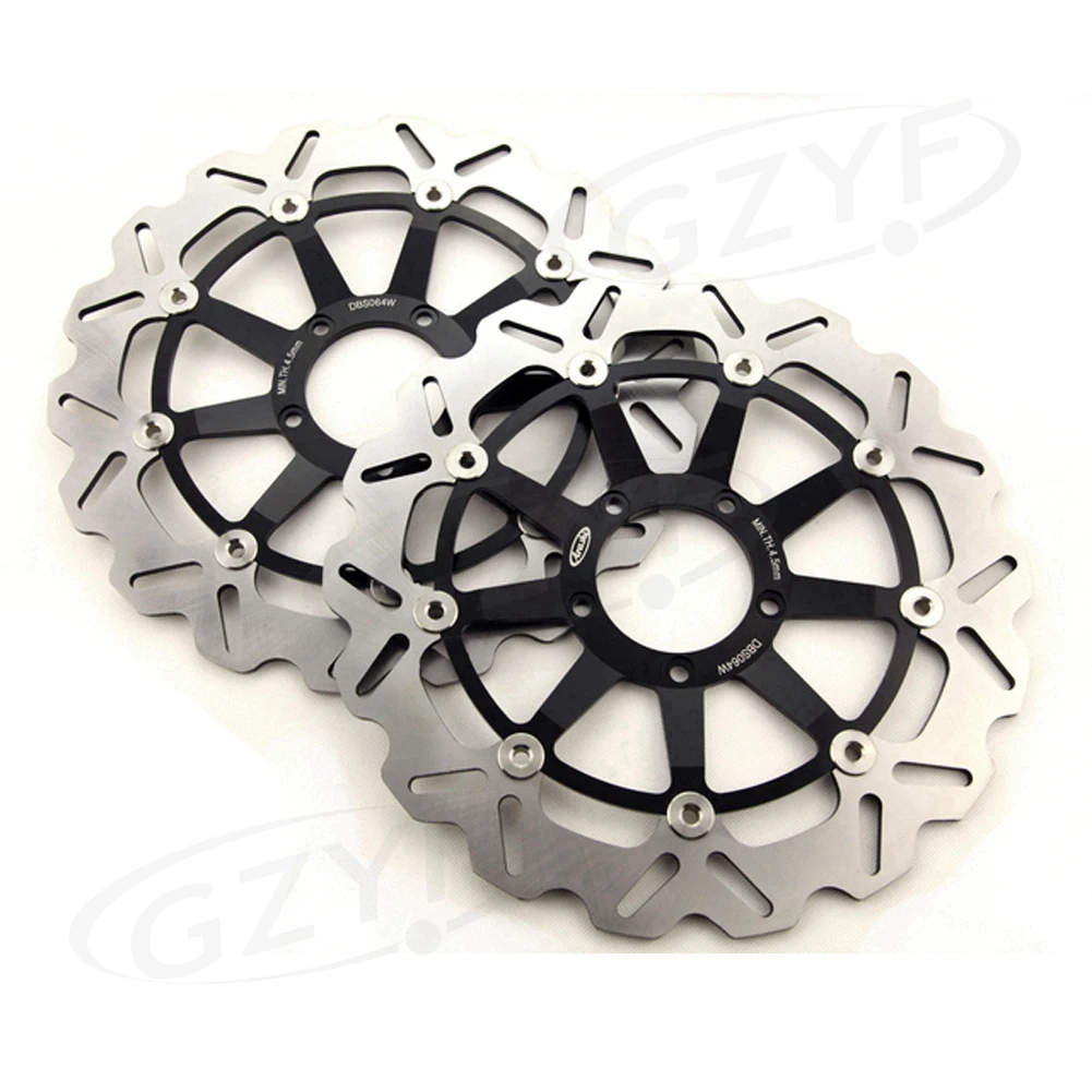 Motorcycle Front Brake Disc Rotor set for Ducati 749 749R 848 EVO 999 BIPOSTO 999S/R S4R S4RS Testastretta MONSTER 1100 S ABS Motorcycle Front Brake Disc Rotor set for Ducati 749 749R 848 EVO 999 BIPOSTO 999S/R S4R S4RS Testastretta MONSTER 1100 S ABS
