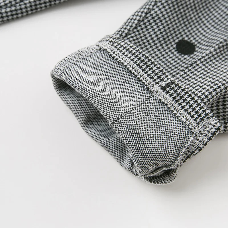 DB11734 dave bella Модные осенние штаны для девочек детские длинные в горошек брюки с