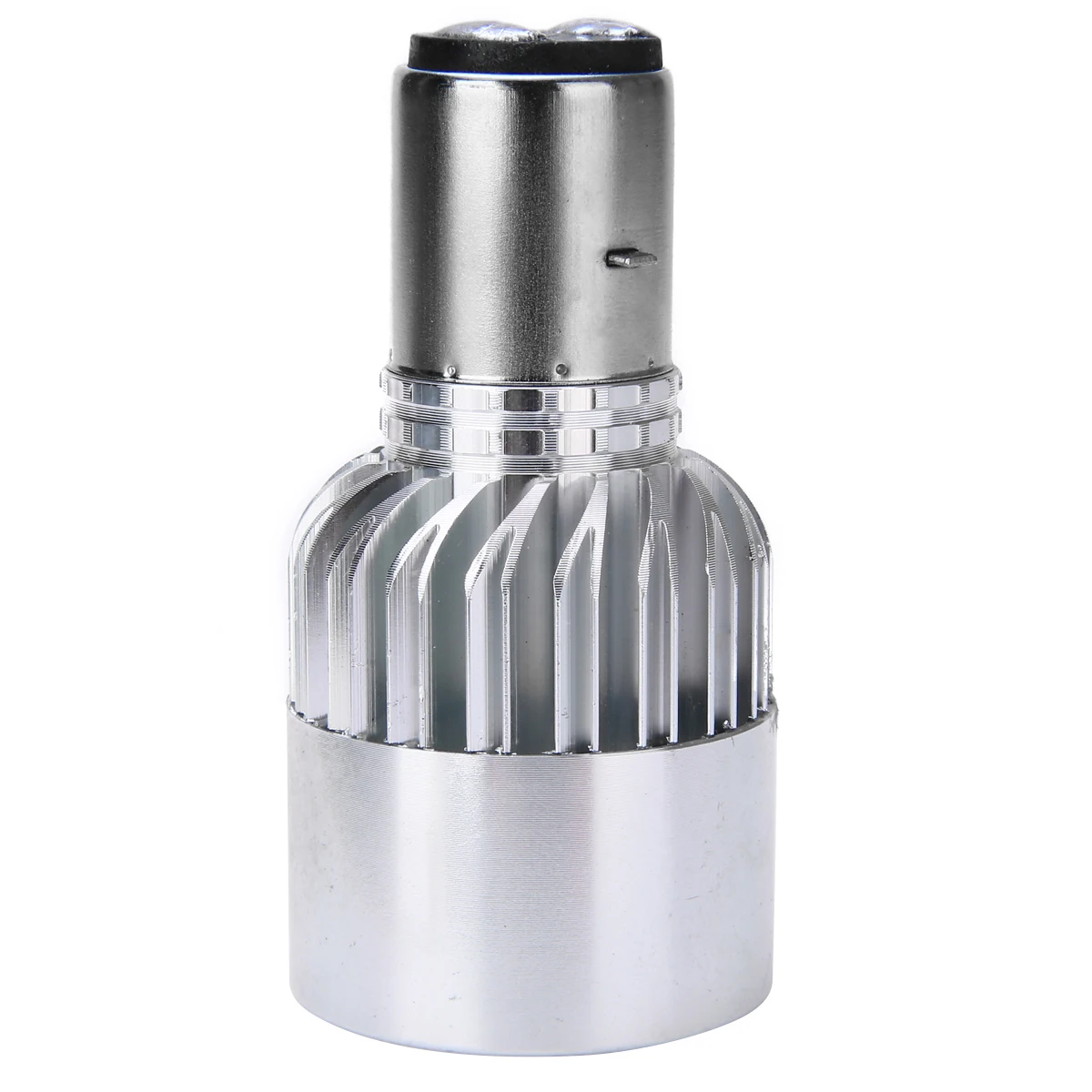 1pc BA20D 9W 12V-80V Universal 3 LED Beads Motorcycle Headlight Spot Light Energy-saving Fog Driving Lamp White