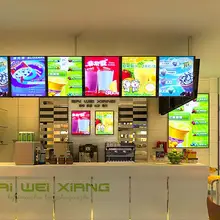 6 Gtaphics/колонка) рамка светодиодный магнитный светильник, Светодиодная панель для меню, светодиодный рекламный светильник для фаст-фуда