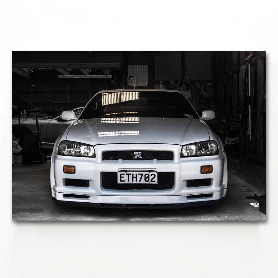 NISSAN GT-R POSTER JAPENESE SUPERCAR GARAGE PICTURE PRINT LARGE HUGE