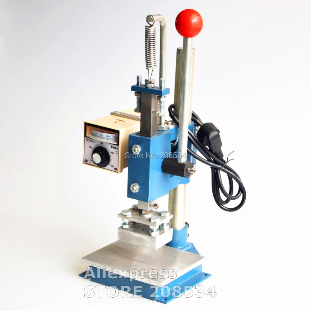

Manual Stamping Machine,leather printer,Creasing machine,hot foil stamping machine,marking press,embossing machine 5X7CM