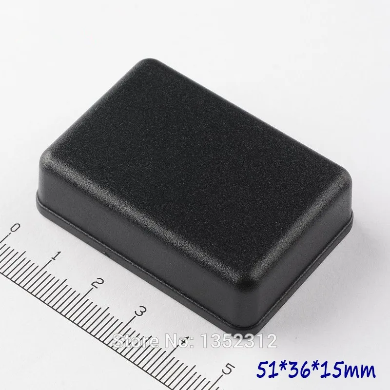 

Free shipping 5 pcs/lot 51*36*15mm ABS plastic box for electronic plastic project box abs small PLC waterproof junction box