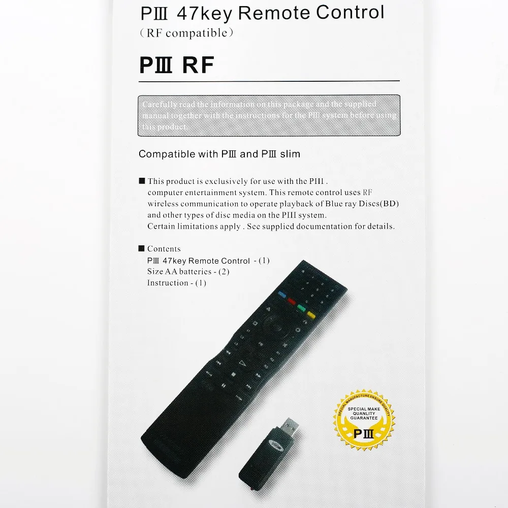 Пульт дистанционного управления подходящий для sony TV PS3 и slim PLAYSTATION 3 BD RF remote не