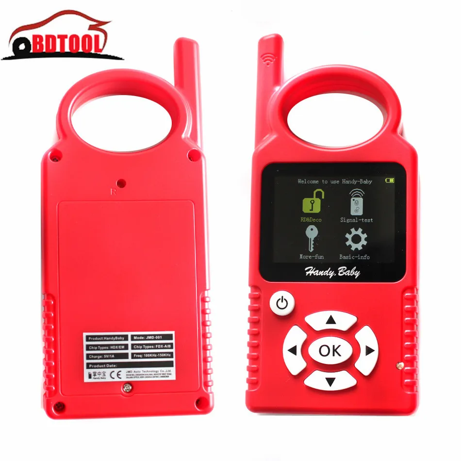 

2019 Newest CBAY Handy Baby Car Key Copy For 4D/46/48 Chips JMD Handy-Baby Auto Key Programmer Update Online Free Shipping