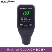 Никетиметр CM8806FN толщинометр толщиномер толщиномер автомобильной краски толщиномер крас толщиномер покрытия для кузова автомобиля измеритель толщины краски детализирующий инструмент авто покрытие 50mil 1250um тестер