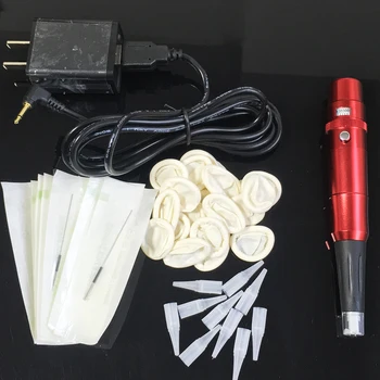 

JARCY.C Tattoo Pen Machine Electric Makeup Tattoo Pen Micro Blade Needle Permanent Eyebrow Tattoo Gun Pen Body Art Tattoo Pen