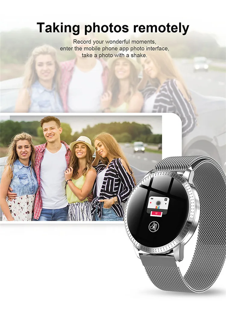 Смарт-часы Hembeer CF18 для мужчин и женщин, монитор сердечного ритма, кровяное давление, фитнес-часы, IP67 водонепроницаемые спортивные часы для IOS Android