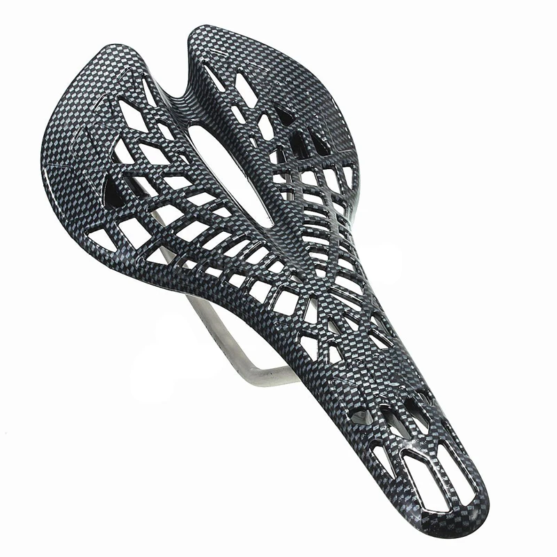 1Pcs Black Bike Hollow Saddle Bicycle Cycling Hollow Saddle Seat Lightweight For Mountain Road Bike Bicycle Parts