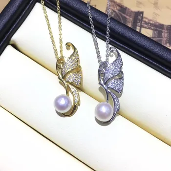 

Nice Quality Pearl Pendant Mountings, Pendant Findings, Pendant Settings Jewelry Parts Fittings Party Jewellery Accessories