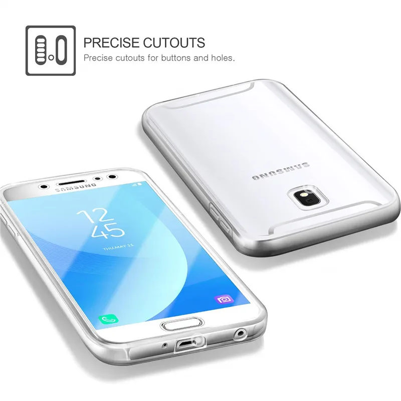 Чехол с полным корпусом для Samsung Galaxy A5 2017 J3 J5 J7 A7 A9 A9s A8 A6 Plus 2018 J6 J4 J8 S8 S9 Note 8 9