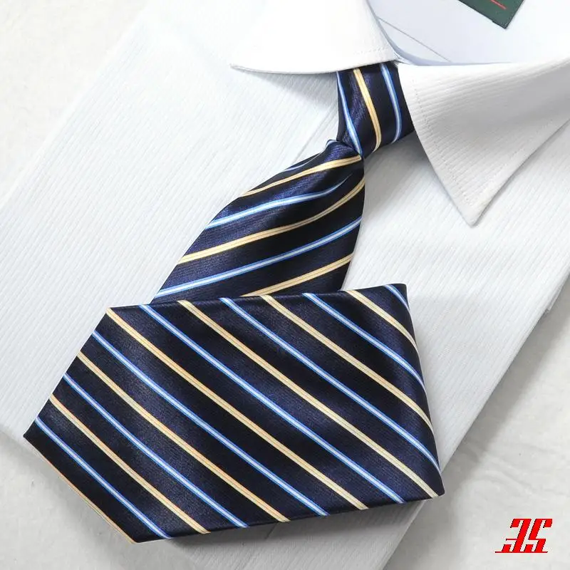 Free shipping Men's professional tie zipper tie with a simple and easy