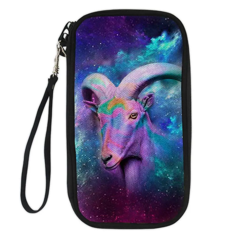 CC3203Z6 Forudesigns/Galaxy животных печати Путешествие документ организатор кошелек Паспорт ID держатель для карт билет кредитной карты сумка - Цвет: CC3203Z6