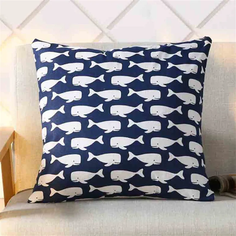 

Double Side Geometric Cushion Cover Decorative Throw Pillows Chair Almofadas Para Sofa Pillow Case Home Decor 45*45cm