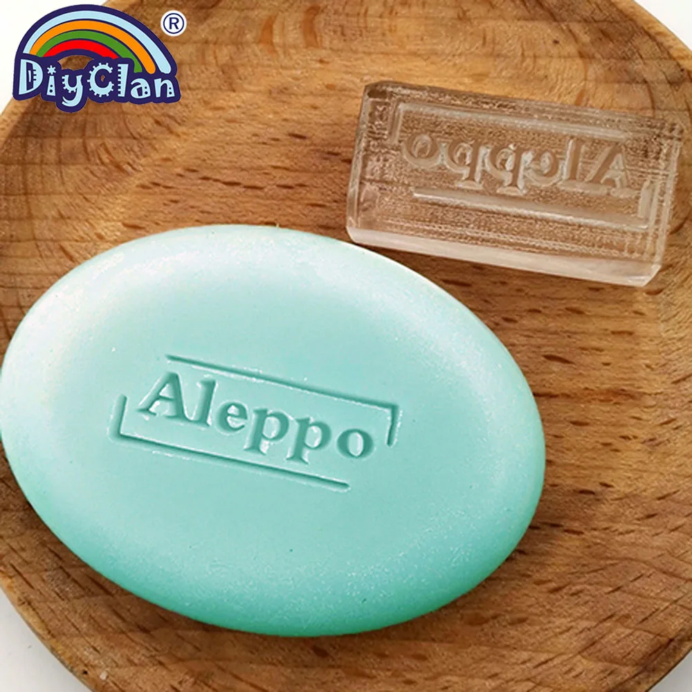 

Aleppo Handmade Soap Stamp Diy Natural Organic Glass Soap Making Chapter Tools Resin Acrylic Chapter Custom