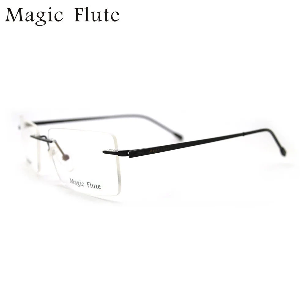 Винтажные очки без оправы для женщин и мужчин модные очки для зрения M6015