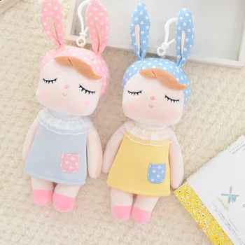 

Stuffed Toys Plush Animals Soft Baby Kids Toys for Children Girls Boy skawaii angela rabbit doll Pendant Keychain
