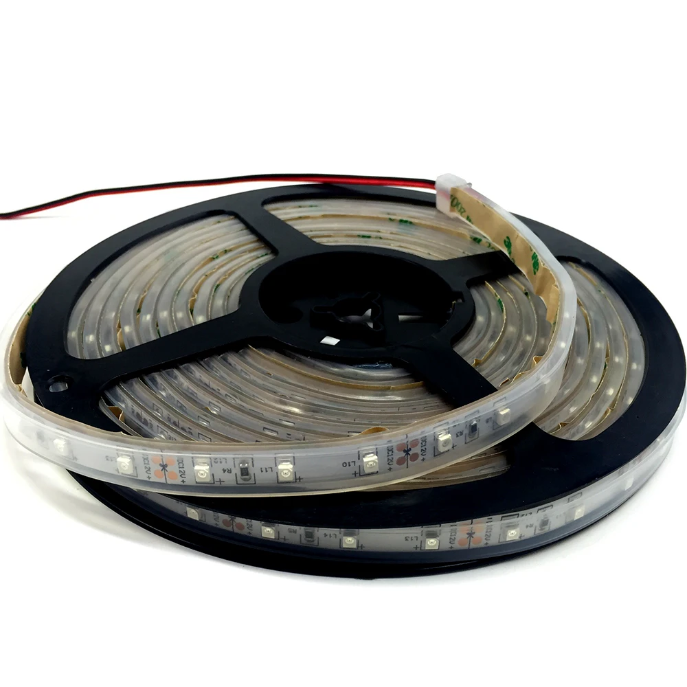 Ceny Oświetlenie taśmowe led na podczerwień 850nm 940nm DC 12V SMD3528 60 leds m taśma led IR z żółtym czarnym białym tłem