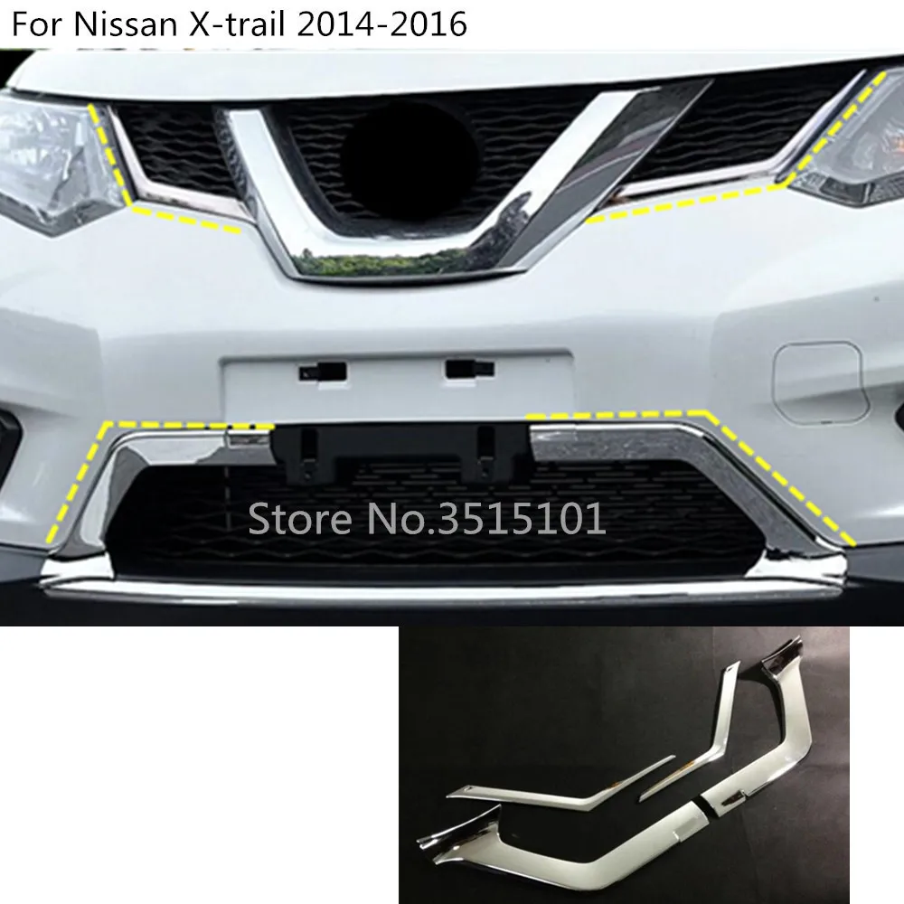 ABS Rear Tail Light Lamp Cover Trim 4pcs Fit For 2014-2016 Nissan Rogue X-Trail ABS Rear Tail Light Lamp Cover Trim 4pcs Fit For 2014-2016 Nissan Rogue X-Trail