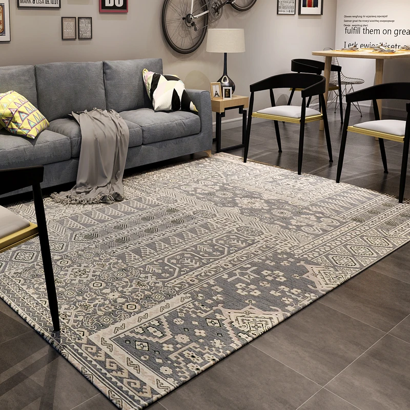 Us 147 84 12 Off Modern Europe Style Carpet Living Room Bedroom Bedside Rectangular Big Tatami Mat Can Machine Wash In Carpet From Home Garden On